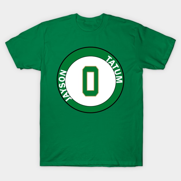 Jayson Tatum Boston Celtics T-Shirt by IronLung Designs